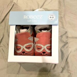 Robeez Infant Shoes- NEW IN BOX 6-12M